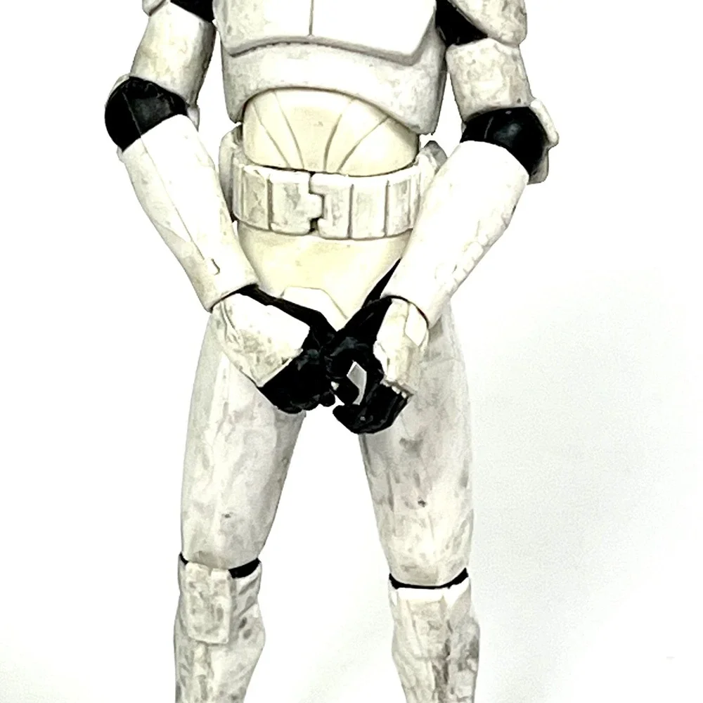 Star Wars Clone Trooper Phase 1 Figure 2008 Clone Wars Weathered Dirty Armor